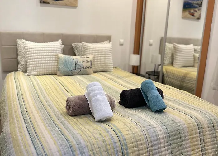 Apartamento Charming In Wi-fi/ac Portimão